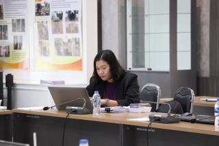 9. การประชุมถอดบทเรียนโครงการพลิกโฉมมหาวิทยาลัยราชภัฏกำแพงเพชร วันที่ 16 กุมภาพันธ์ 2567 ณ ห้องประชุม KPRU HOME สำนักบริการวิชาการและจัดหารายได้